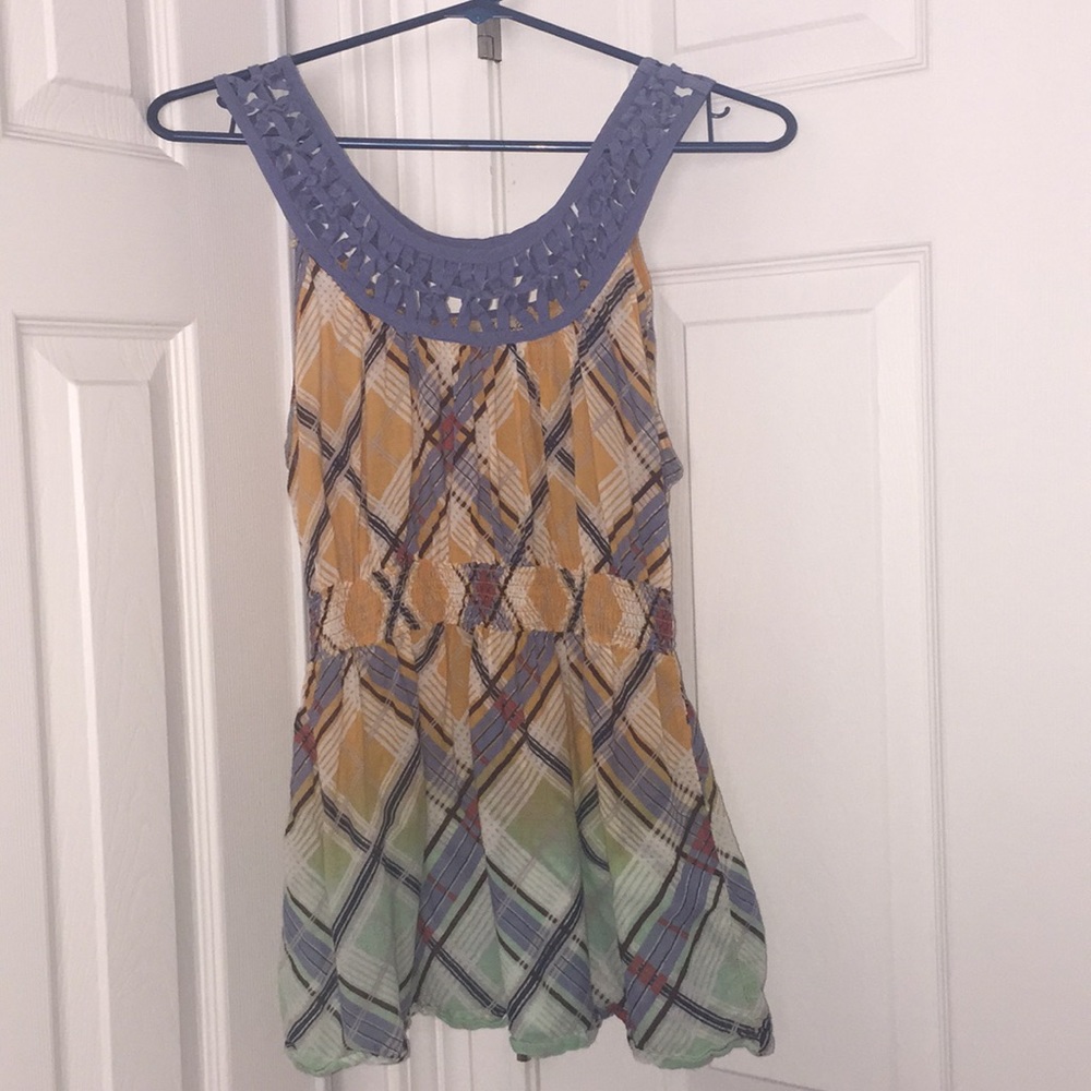 American Rag tank top with decorative top